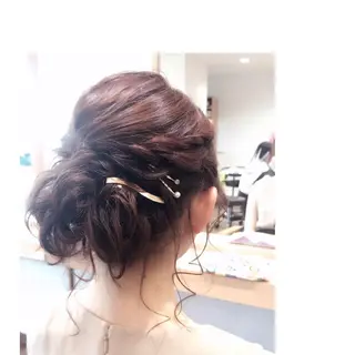 ヘアアレンジ GRANLUSSO 〜グランルッソ駅前店所属・木口 嘉美のヘアスタイル