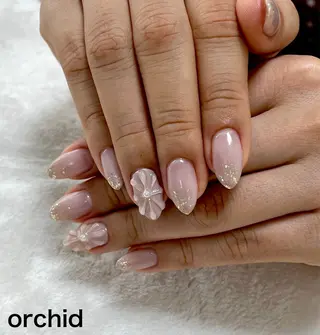 ネイル orchid ♡オーキッドのネイルデザイン