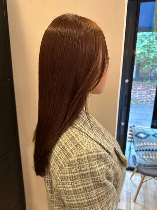 ロング カラー 髪質改善🫧美髪矯正 🤍Yuiのヘアスタイル