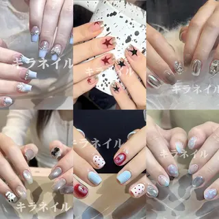 ネイル 🍑長さだし ワンホン💅モモコのネイルデザイン