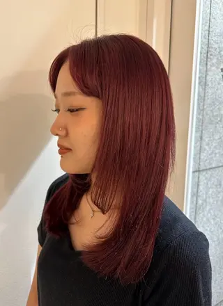 セミロング sakura カットモデル募集💖のヘアスタイル