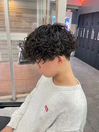 パーマ メンズ 町田エリアＮｏ．１/ パーマ特化/太田京希のヘアスタイル