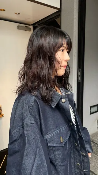 ミディアム パーマ 原宿/ケパーマ 🧺ユウマのヘアスタイル