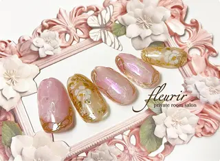 ネイル フルリール 【プライベートサロンのネイルデザイン