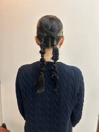 ヘアアレンジ 原 瑞希のヘアスタイル