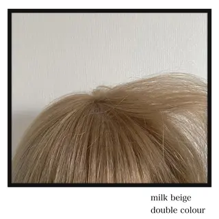 カラー 美髪ストレート 川本雄己のヘアスタイル