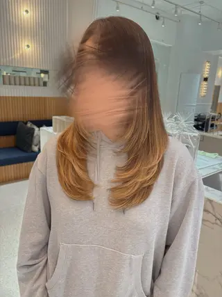 セミロング rurina ꪔ̤̮のヘアスタイル