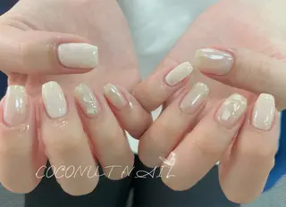ネイル 神田 ココナッツのネイルデザイン