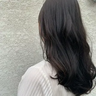 セミロング カラー 韓国🇰🇷髪質改善 Chisaki치사키のヘアスタイル