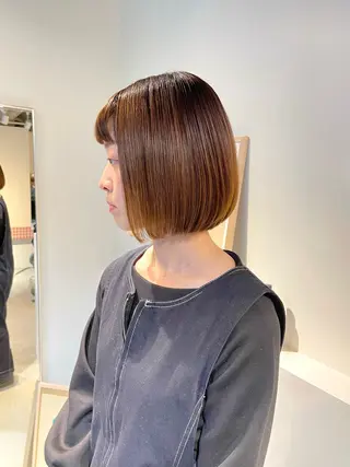 ショート 髪質改善マスター 長尾勇弥/梅田中津のヘアスタイル