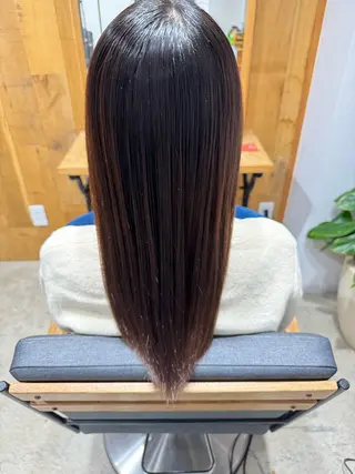 ロング カラー 韓国レイヤー /艶カラー/ᴿᴵᴺのヘアスタイル