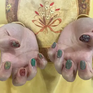 ネイル 小川 柚香のネイルデザイン