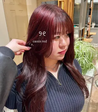 ロング カラー alku 中目黒所属・ai🎀中目黒美容室 /暖色×ガーリーのヘアスタイル