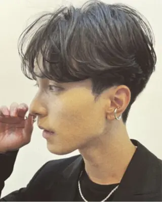 パーマ メンズパーマ✨️/ 縮毛カラー🫧あきはのヘアスタイル