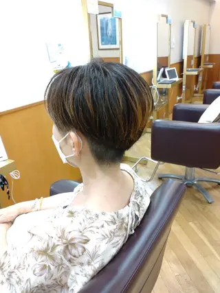 ショート 仮屋 敬介のヘアスタイル