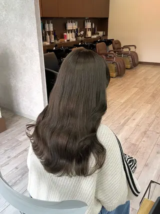 ロング カラー 村田梨乃/ minim hairのヘアスタイル