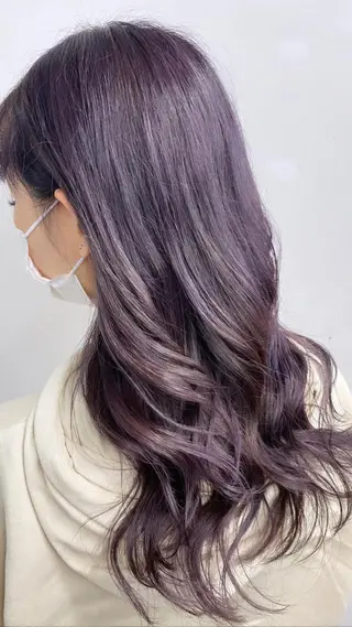 ロング 銀座/レイヤー /髪質改善/韓国ヘアのヘアスタイル