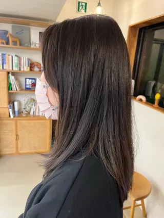 セミロング カラー DENALI HAIR所属・宇野澤 銘のヘアスタイル