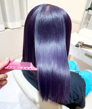 セミロング カラー 🎀可愛くします💗 空きあり✨のヘアスタイル