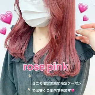 ロング カラー raika .のヘアスタイル