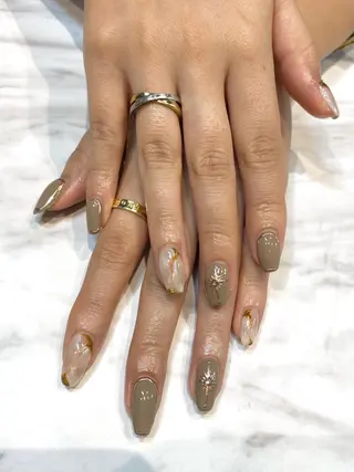 ネイル 京都レイヤーカット/ 縮毛矯正/羽柴りくのヘアスタイル