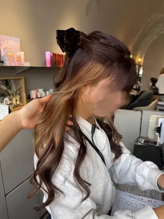 カラー 松本 夢叶のヘアスタイル