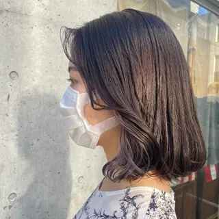 ミディアム カラー 🪭risa 暖色/レイヤー🪭のヘアスタイル