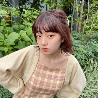 ショート カラー ヘアアレンジ ‎manami 💞🩰のヘアスタイル