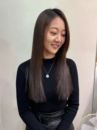 ロング カラー メンズ りんたろー /縮毛矯正のヘアスタイル