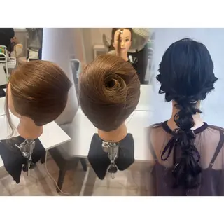 ロング ヘアアレンジ ヒナリ/まつ毛パーマ 無料モデル募集中☆彡のマツエク・マツパデザイン