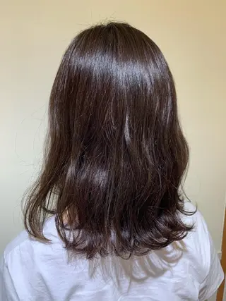 ミディアム カラー 高橋友里亜 /フリーランスのヘアスタイル