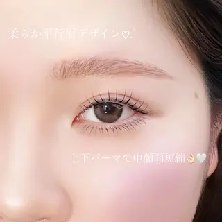 アイブロウ 〈表参道〉 YUHA_puluaのマツエク・マツパデザイン