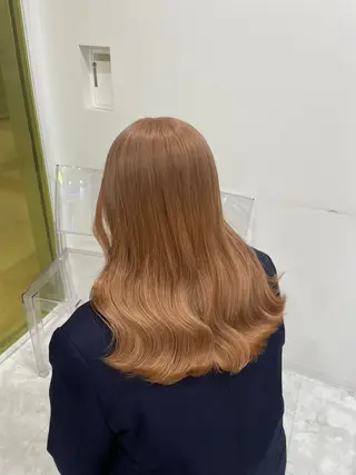 ロング カラー 中韓レイヤー/ ブラウン🤎はやとのヘアスタイル