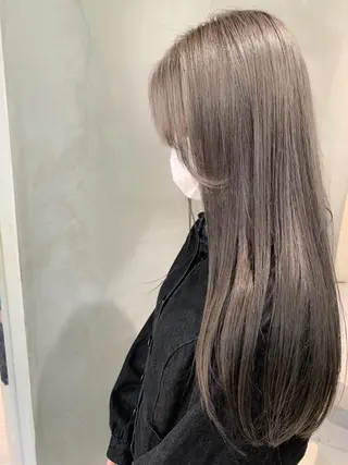 カラー 韓国ヘア/耳ツボジュ エリー♡ayumuのヘアスタイル