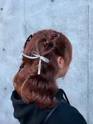 ショート ヘアアレンジ MINX　長池 陽菜🎀のヘアスタイル