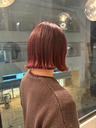 ミディアム カラー 松野 和志のヘアスタイル