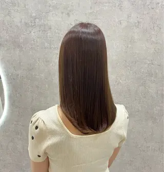 セミロング カラー 中島 日菜のヘアスタイル