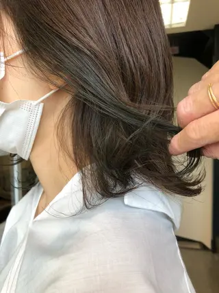 ミディアム カラー 小木曽智美 /ボブ/ショートのヘアスタイル