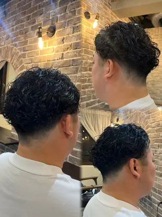 パーマ メンズ メンズパーマ/縮毛 矯正/徳田真緒のヘアスタイル