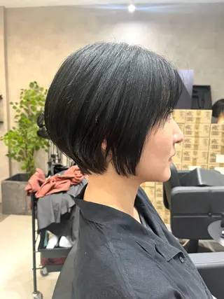 ショート 森本峻介 ボブ/透明感カラーのヘアスタイル