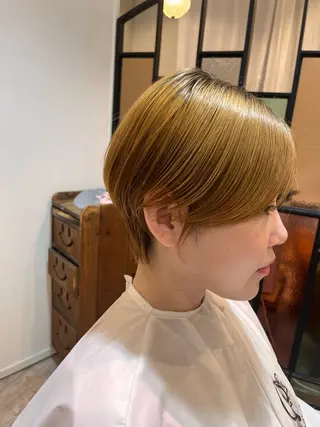 ショート DieHare所属・林 紅葉のヘアスタイル