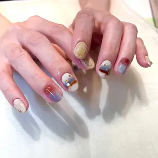 ネイル 新井 ひなののネイルデザイン