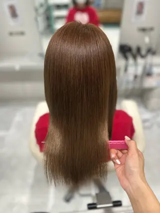 ミディアム カラー LeeHorie MIUのヘアスタイル