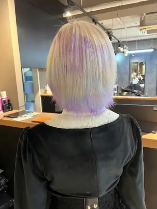 ショート カラー daiki 原宿のヘアスタイル