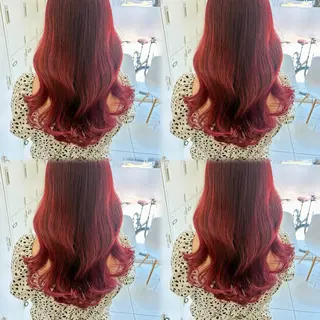 セミロング カラー 髪質改善/艶カラー/ メンズパーマ/鈴木のヘアスタイル