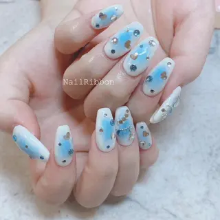 ネイル ネイルリボン 石田のネイルデザイン