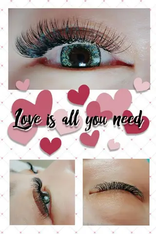 マツエク・マツパ Rouge ・ K  　のマツエク・マツパデザイン