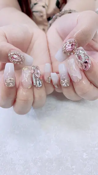 ミディアム JNA認定講師🌸 RIEのネイルデザイン