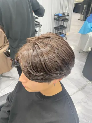 カラー メンズ 🐥くまがい💛 ダブルカラー／パーマのヘアスタイル