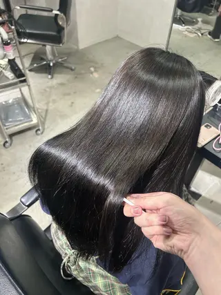 ロング 髪質改善大阪/ 酸性縮毛矯正/ゆうとのヘアスタイル
